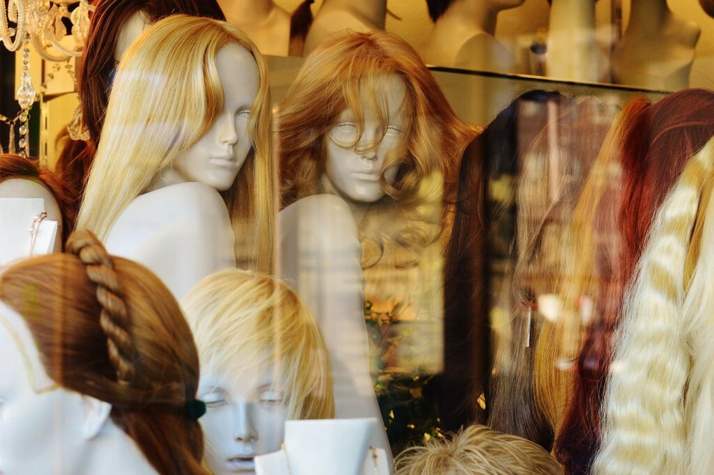 perruque cheveux naturels