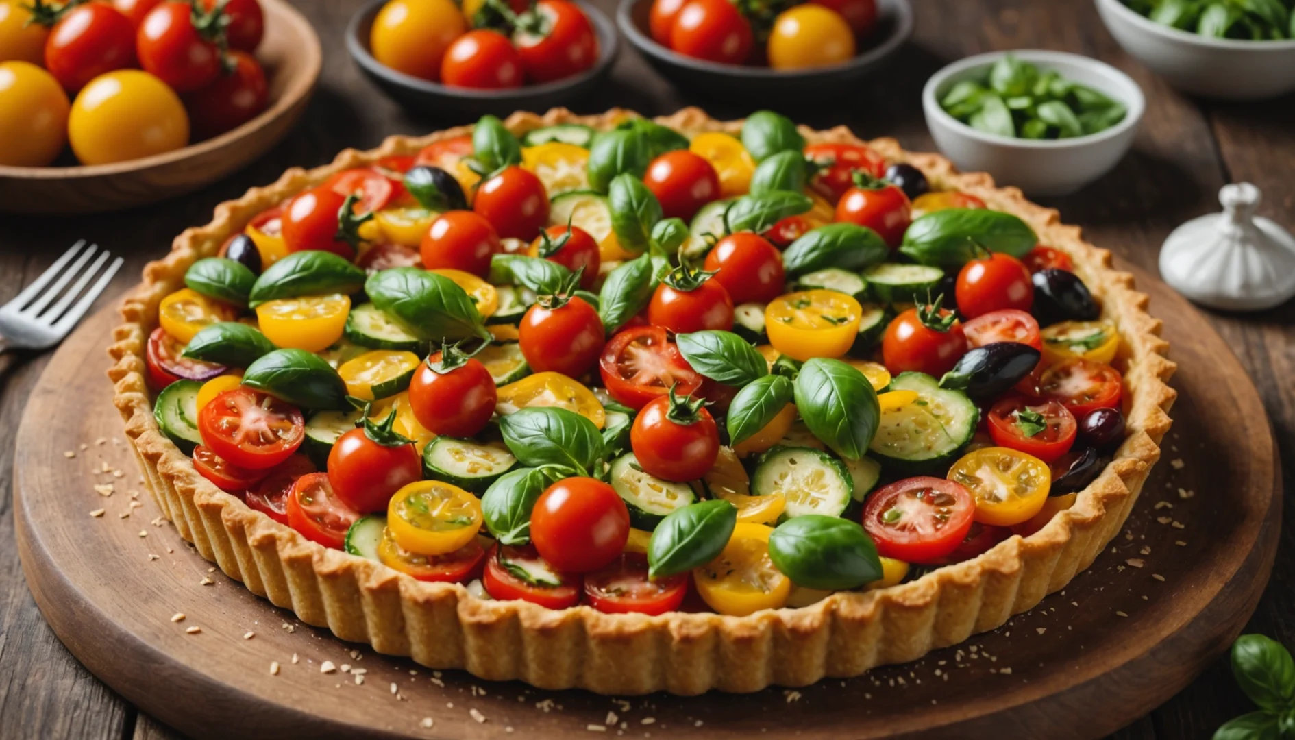 tarte croustillante feuille de brick