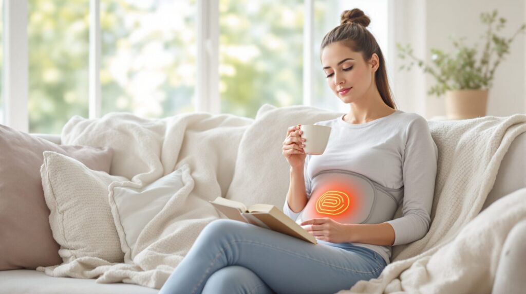 Ceinture chauffante anti-règles douloureuses : la solution YOPA pour les femmes