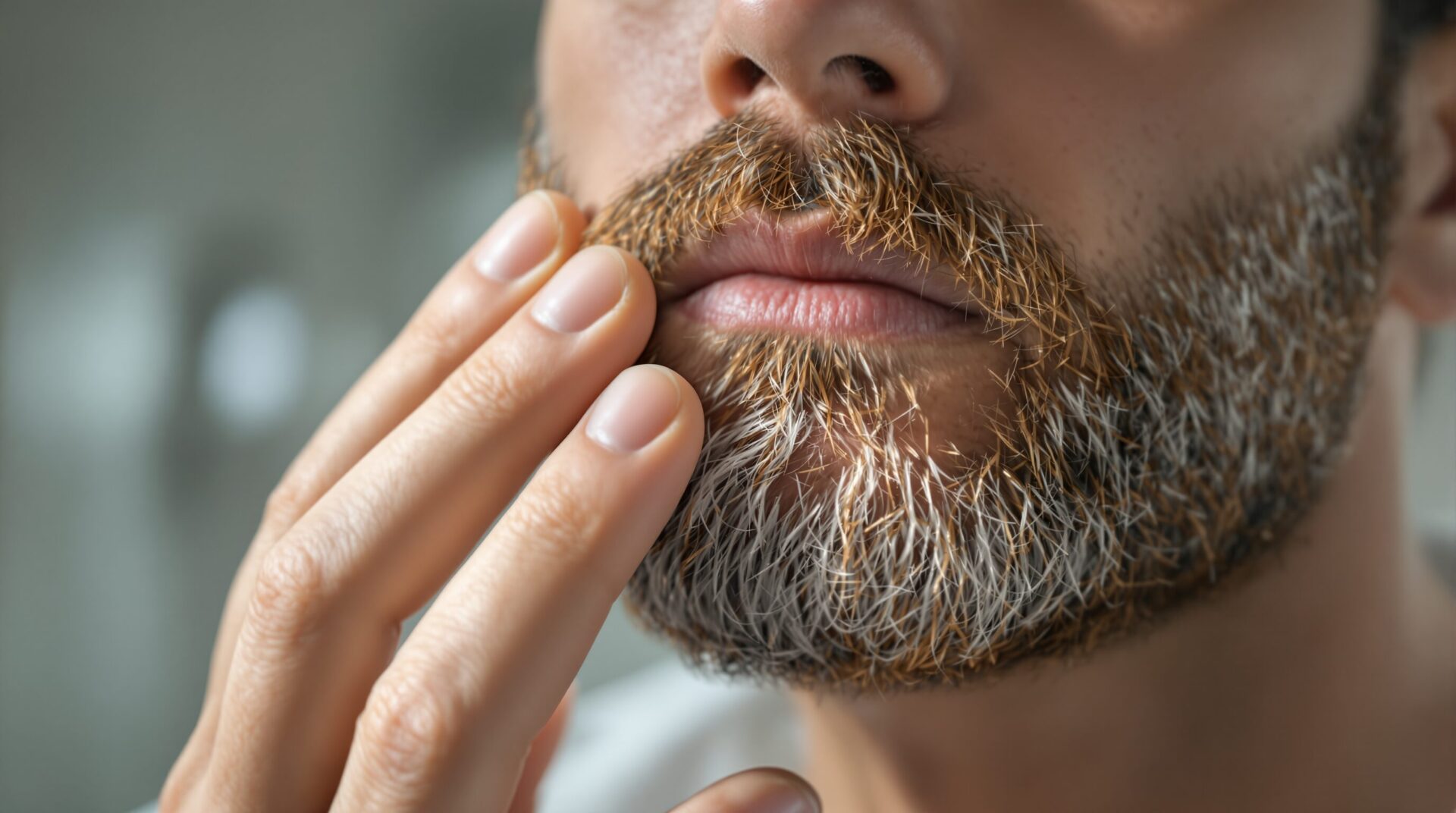poux dans la barbe