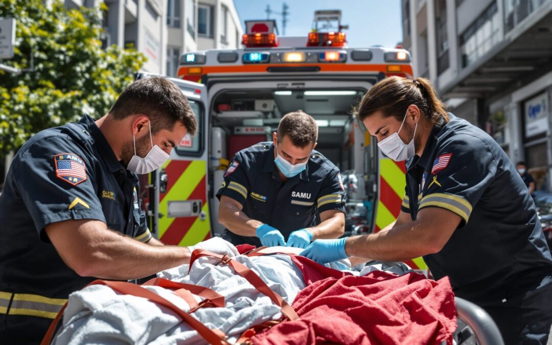 Comment fonctionne une intervention en ambulance SAMU ?
