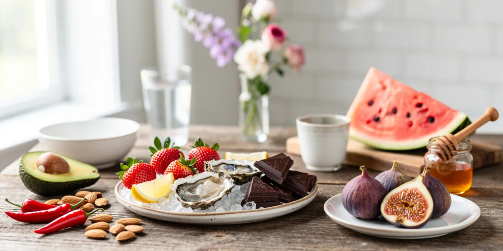 aliments aphrodisiaques femme