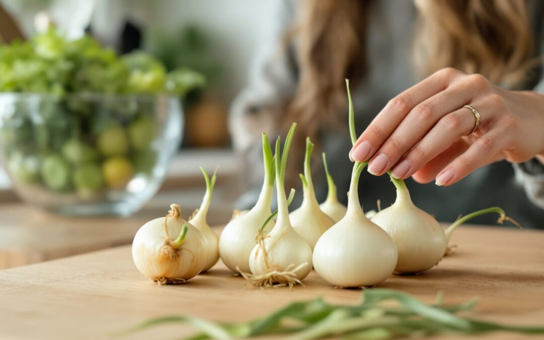 Oignons germés : peut-on les consommer sans risquer sa santé ?