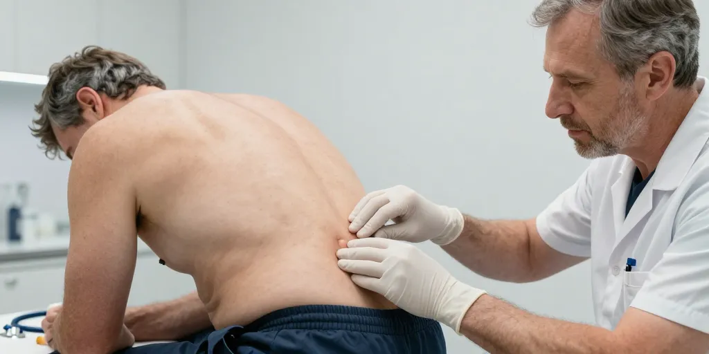 boules en bas du dos