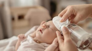 caca d'oeil toute la journée bebe