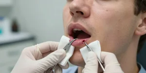 frein déchiré partiellement