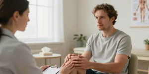 emdr tapotement genoux