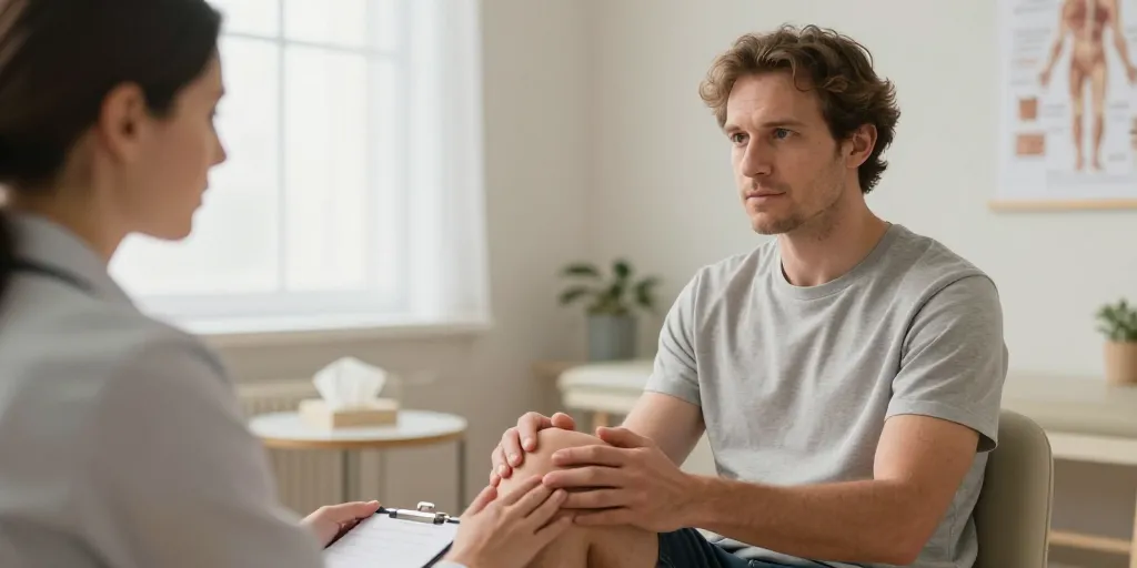 emdr tapotement genoux