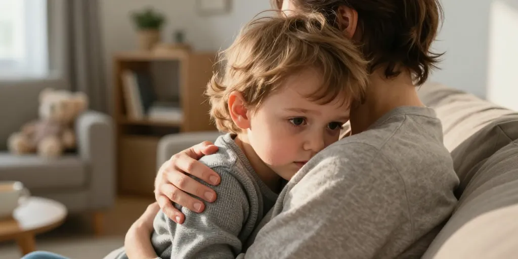 separation enfant 3 ans