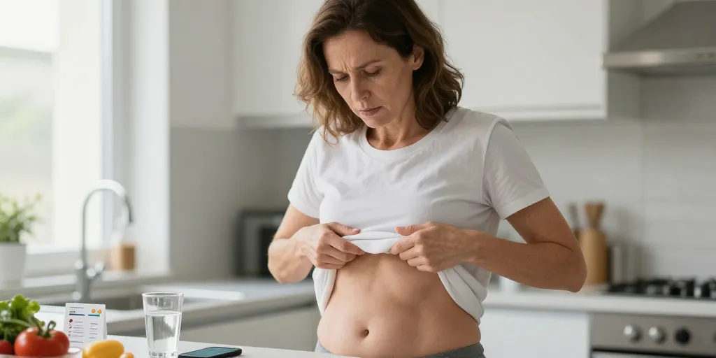 ventre gonflé sans douleur