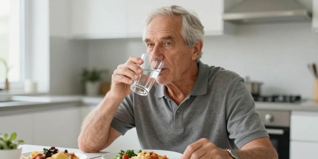 hypotension après repas
